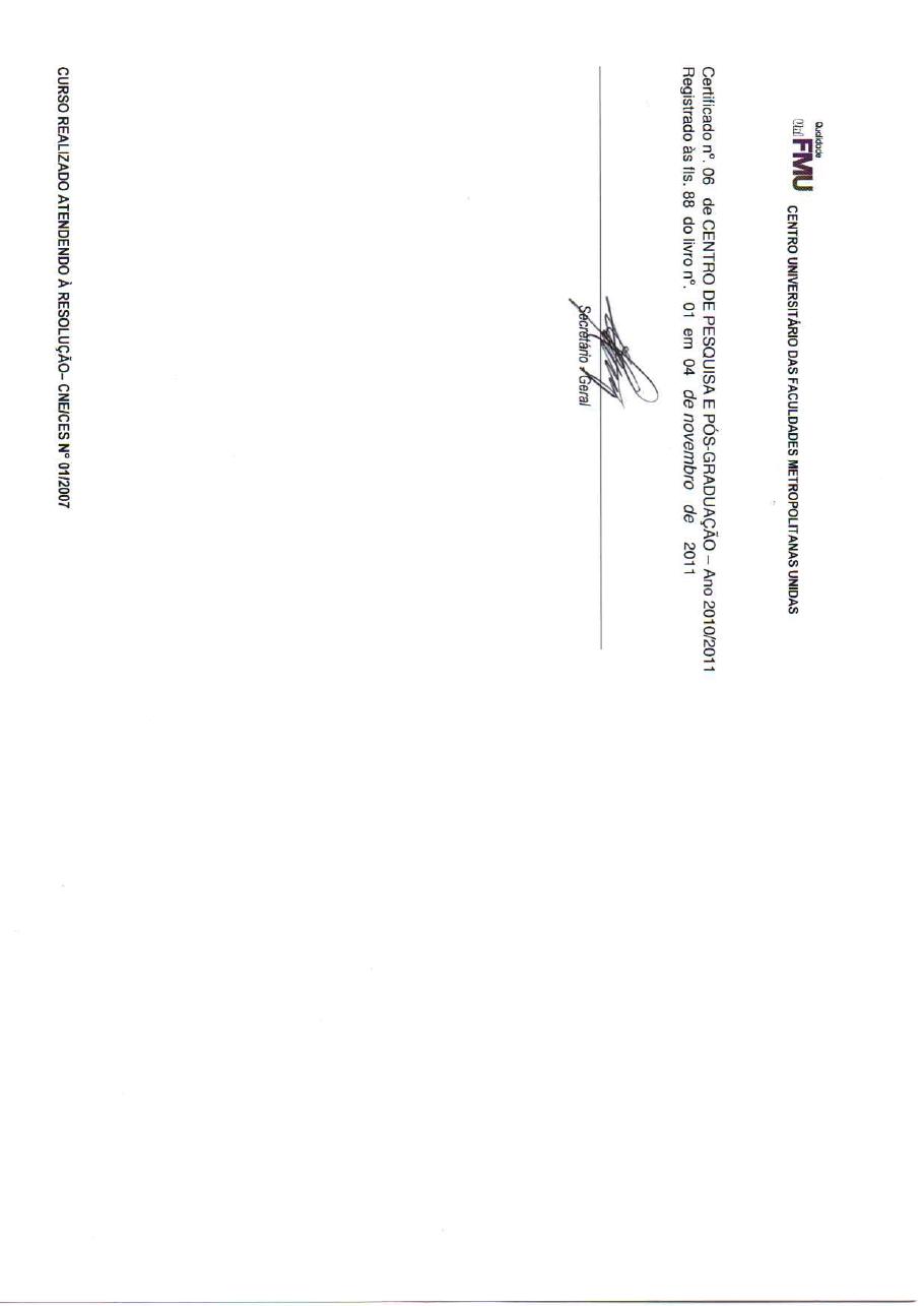 Certificado: Pós-graduação em Psicopedagogia